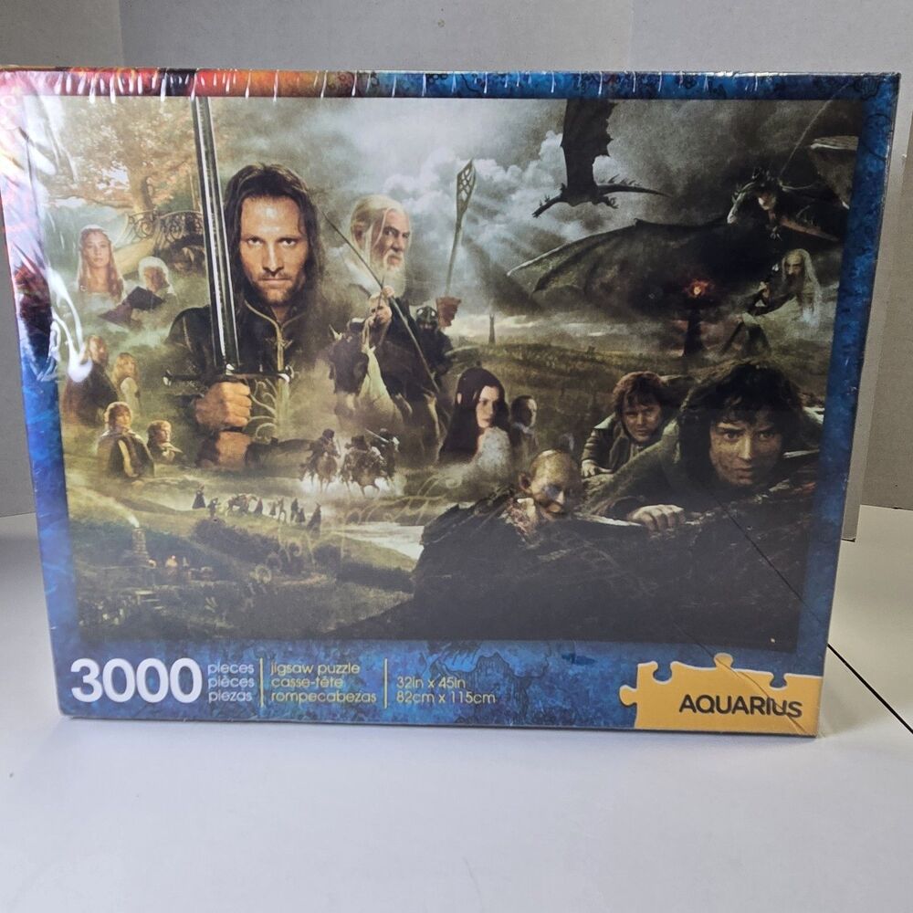 Lord of the Rings NEW * Puzzle 3,000-Piece * Jigsaw Puzzle Sealed